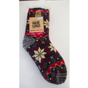 MUK LUK Tall Cabin Socks